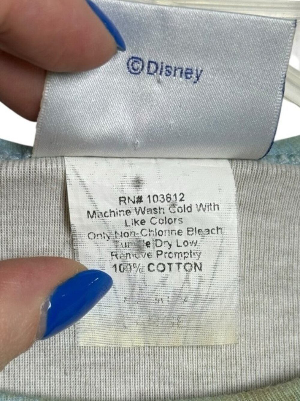 Vintage Y2K Disney Minnie Mouse French Parisian Graphic Shirt Top Size Large - Picture 5 of 6